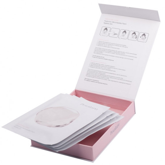 Petalare Smileline Care Hyaluronic Microneedles Patch - Набор нано-патчей с микроиглами для лица - 1