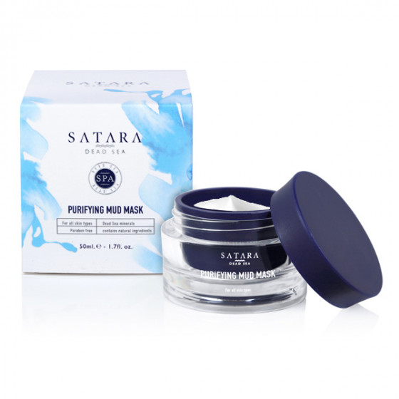 Satara Dead Sea Purifying Mud Mask - Очищающая грязевая маска для лица - 2