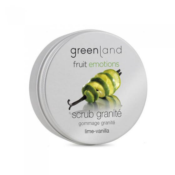 Greenland Fruit Emotions Scrub Granite Lime-Vanilla - Скраб-щербет для тела Лайм-Ваниль - 1