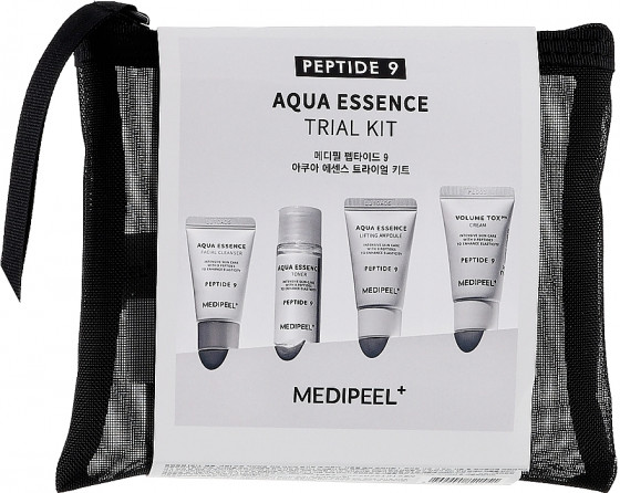 Medi Peel Peptide 9 Aqua Essence Trial Kit - Набор миниатюр для лица с комплексом пептидов - 1