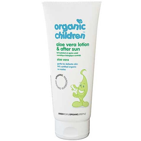 Green People After Sun Lotion Aloe Vera - Лосьон после солнца для детей Алое вера