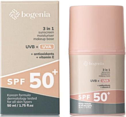 Bogenia BG422 Sunscreeen Face Cream SPF 50+ - Солнцезащитный крем для лица