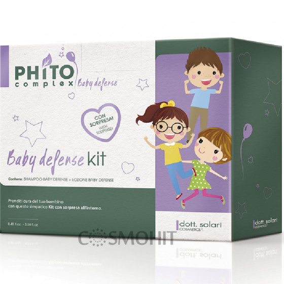 Dott.Solari Baby Defense Kit - Набор для детей: шампунь+лосьон