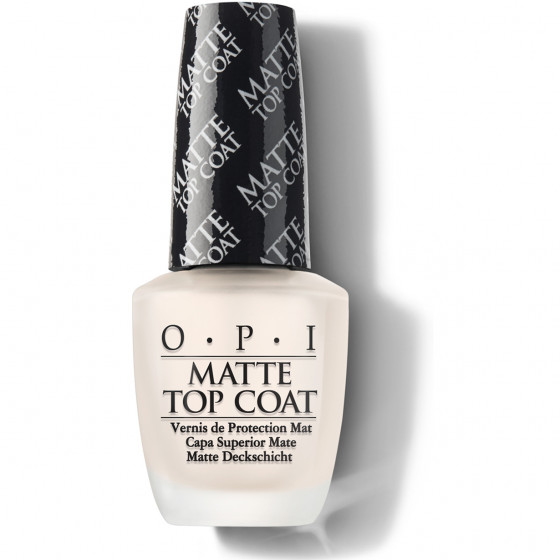 OPI Matte Top Coat - Топовое покрытие для создания матового эффекта