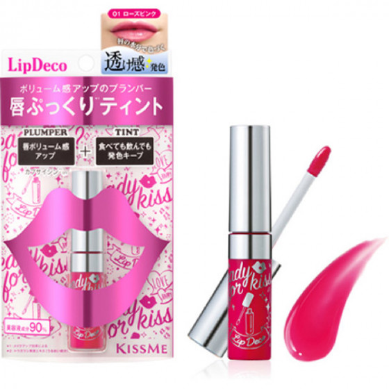 Isehan Lip Deco Plumper Tint - Блеск для губ Стойкий - 1