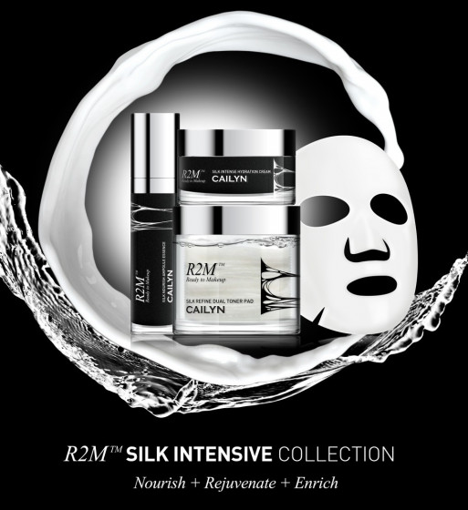 Cailyn R2M Silk Refine Dual Toner Pad - Шелковые двусторонние подушечки с тонером для очищения лица - 1