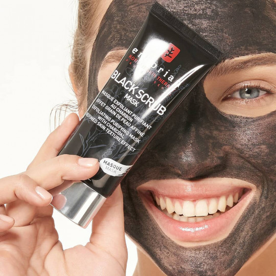 Erborian Black Scrub Mask - Скраб-маска очищающая с древесным углем - 5