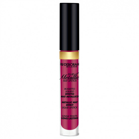 Deborah Fluid Metallic Mat Lipstick - Жидкая помада для губ