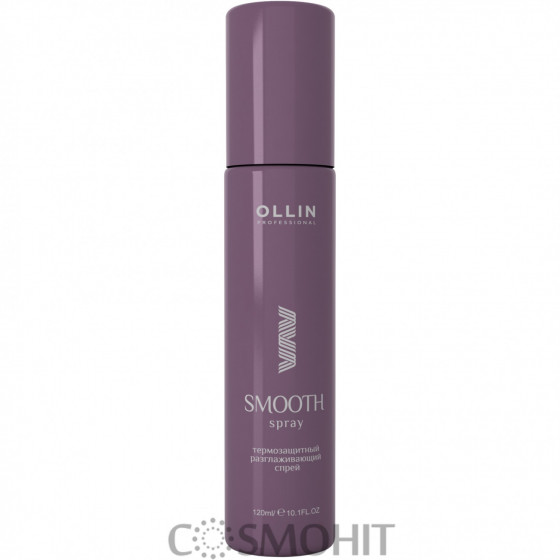 OLLIN Curl&Smooth Thermal Protection Smoothing Spray - Термозащитный разглаживающий спрей