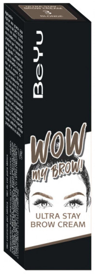 BeYu Wow My Brow Ultra Stay Brow Cream - Жидкая подводка для бровей - 1