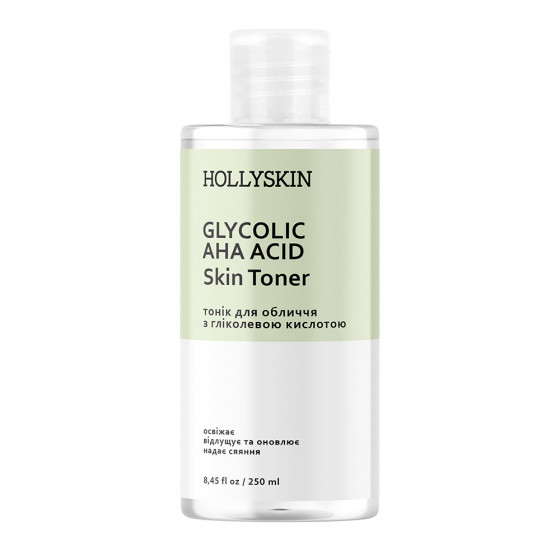 Hollyskin Glycolic AHA Acid Skin Toner - Тоник для лица с гликолевой кислотой