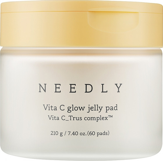 Needly Vita C Glow Jelly Pad - Увлажняющие тонер-пэды для сияния кожи