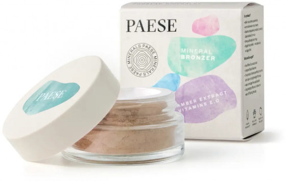 Paese Minerals Bronzer - Минеральный рассыпчатый бронзатор