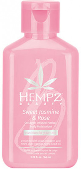 Hempz Sweet Jasmine & Rose Collagen Infused Herbal Body Moisturizer - Молочко для тела с коллагеном "Жасмин-Роза"