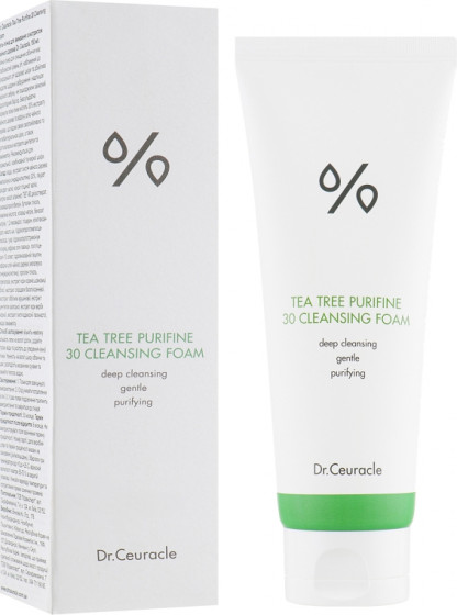 Dr.Ceuracle Tea Tree Purifine 30 Cleansing Foam - Гель-пенка для умывания с экстрактом чайного дерева - 1