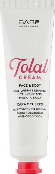 Babe Laboratorios Total Cream Face & Body - Универсальный мультифункциональный крем для лица и тела