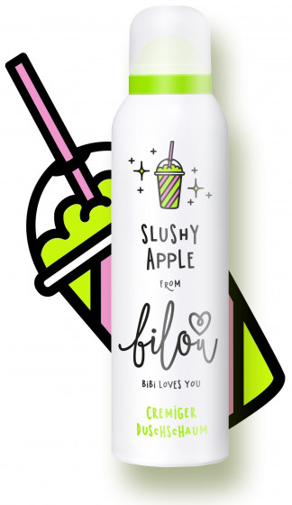 Bilou Slushy Apple Shower Foam - Пенка для душа "Сентиментальное яблоко" - 1