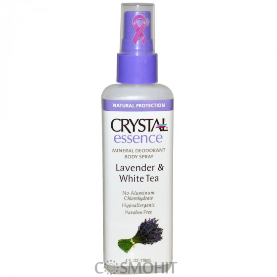 Crystal Essence Lavender & White Tea Spray - Дезодорант-спрей Кристалл Эссенс «Лаванда и Белый Чай» - 1