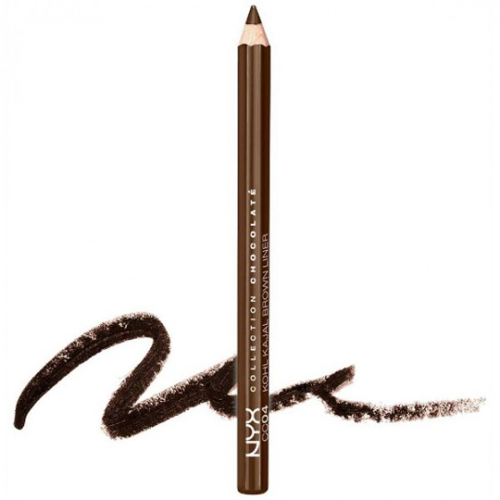 NYX Kohl Kajal Brown Liner (Collection Chocolate) - Карандаш для подводки внутреннего века