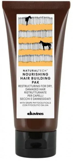 Davines Natural Tech Nourishing Hair Building Pak - Питательная восстанавливающая маска для волос