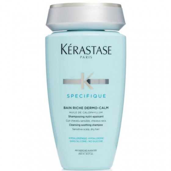 Kerastase Specifique Bain Riche Dermo Calm Shampoo - Шампунь-ванна для чувствительной кожи головы и сухих волос