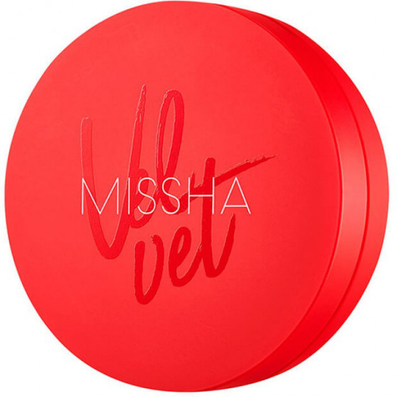 Missha Velvet Finish Cushion SPF 50+/PA+++ - Тональный кушон для лица с матовым финишем - 2