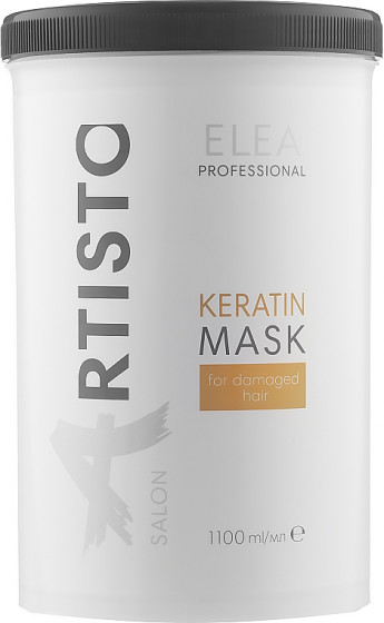 Elea Professional Artisto Salon Keratin Mask For Damaged Hair - Маска реструктурирующая для поврежденных волос
