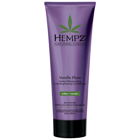 Hempz Vanilla Plum Moisturizing&Strengthening Conditioner - Увлажняющий и укрепляющий кондиционер "Ваниль-Слива"