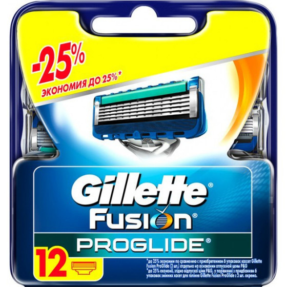 Gillette Fusion ProGlide - Сменные кассеты для бритья