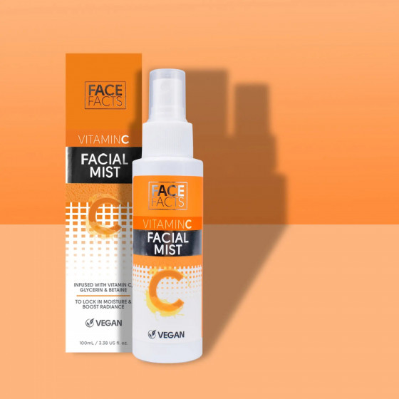 Face Facts Vitamin C Facial Mist - Тонизирующий и освежающий мист для лица - 1