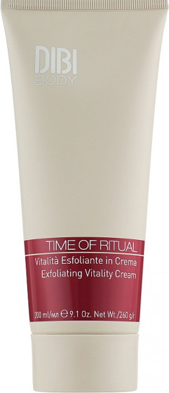 DIBI Time of Ritual Exfoliating Vitality Cream - Ревитализирующий скраб-крем для тела