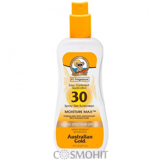 Australian Gold Spray Gel - Солнцезащитный спрей-гель SPF 30+