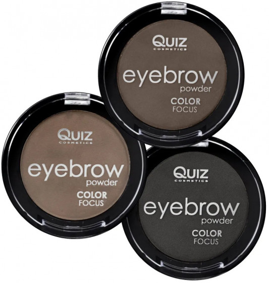 Quiz Cosmetics Eyebrow Powder - Пудра-тени для бровей - 2