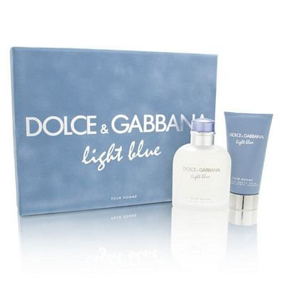 Dolce & Gabbana Light Blue Pour Homme - Подарочный набор (EDT125+BALM75)