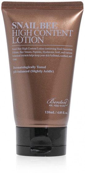 Benton Snail Bee High Content Lotion - Дневной крем с муцином улитки и пчелиным ядом