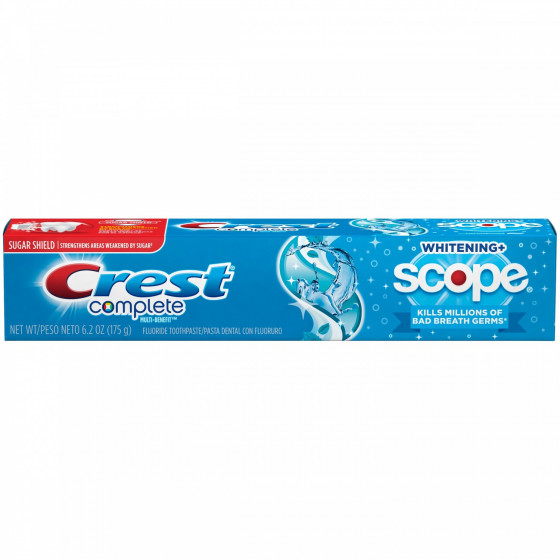 Crest Complete MB Whitening Scope Cool Peppermint - Отбеливающая зубная паста