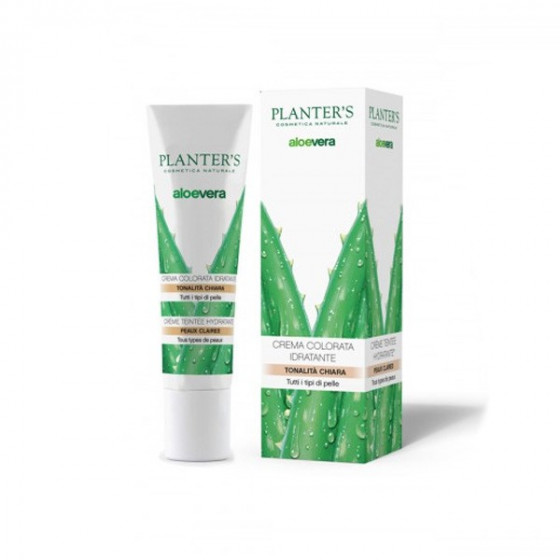 Planter's Aloe Vera Hydrating Coloured Cream Light Shade - Увлажняющий оттеночный крем