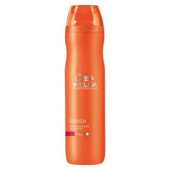 Wella Enrich Moisturizing Shampoo For Coarse Hair - Питательный увлажняющий шампунь для жестких волос