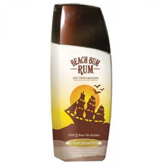 California Tan Beach Bum Rum Bronzer Step 1 Packette - Тропический бронзовый лосьон