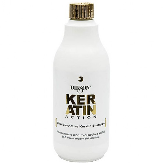 Dikson DKA-3 Bioactive Keratin Shampoo - Кератиновый шампунь для ухода за волосами