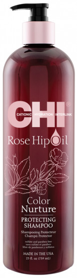 CHI Rose Нip Oil Protecting Shampoo - Защитный шампунь с маслом шиповника