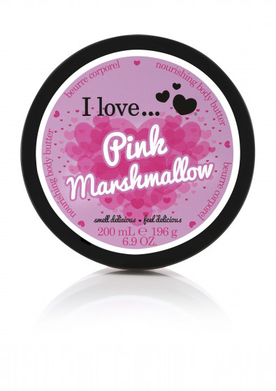 I Love Pink Marshmallow Body Butter - Масло для тела "Розовый зефир"