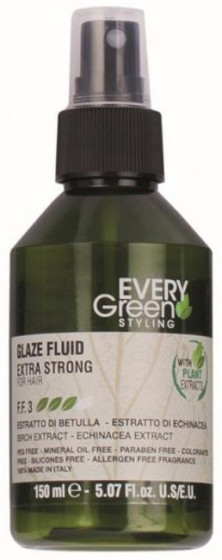 Dikson Every Green Glaze Fluid Extra-Strong - Крем-блеск для волос экстрасильной фиксации