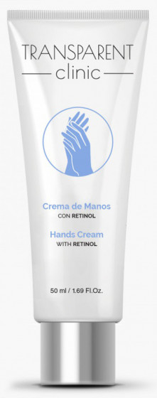 Transparent Clinic Hand Cream - Восстанавливающий крем для рук с ретинолом