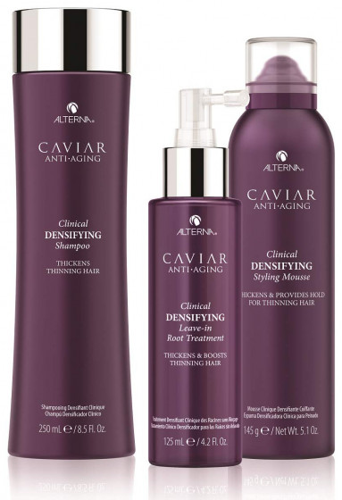 Alterna Caviar Anti-Aging Clinical Densifying Shampoo - Беcсульфатный шампунь для интенсивного повышения густоты волос с экстрактом черной икры - 1