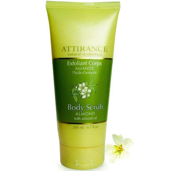 Attirance Almond Body Scrub - Миндальный кремовый скраб для тела