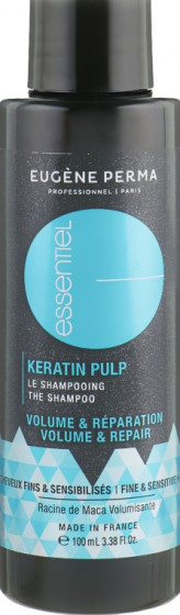 Eugene Perma Essentiel Keratin Pulp Control Volume&Repair - Шампунь для объема тонких и поврежденных волос