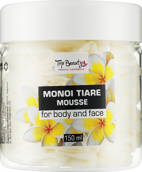 Top Beauty Monoi Tiare Mousse - Баттер-суфле "Монои-Банан"