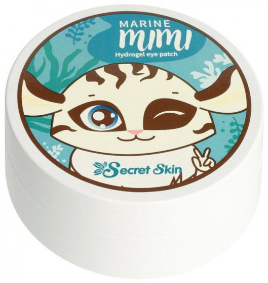 Secret Skin Marine Mimi Hydrogel Eye Patch - Гидрогелевые патчи для глаз с экстрактом морских водорослей