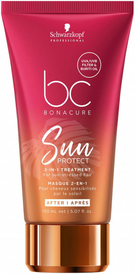 Schwarzkopf Professional Bonacure Sun Protect 2-in-1 Treatment - Маска 2 в 1 для ухода за волосами в летнее время